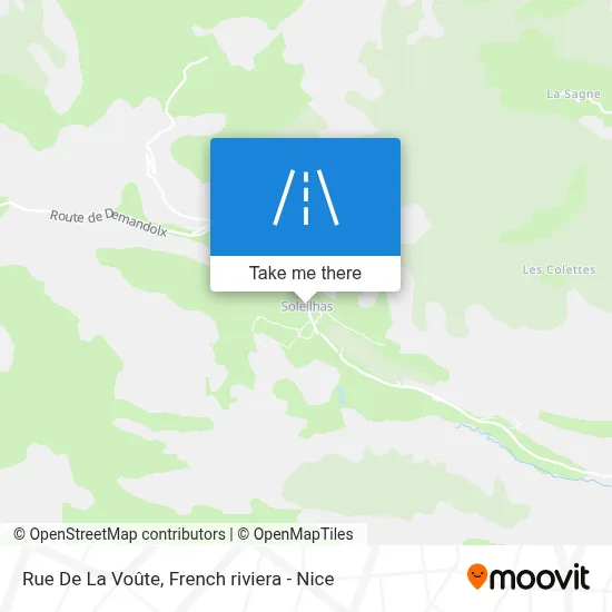 Rue De La Voûte map