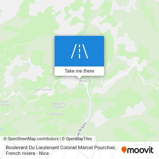 Boulevard Du Lieutenant Colonel Marcel Pourchier map