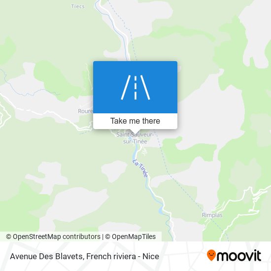 Avenue Des Blavets map