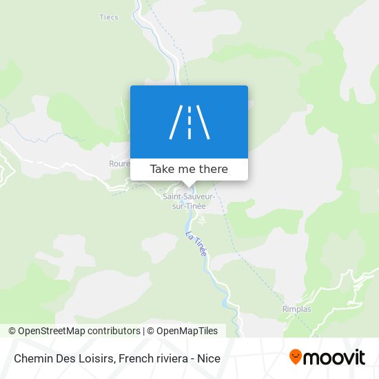 Chemin Des Loisirs map