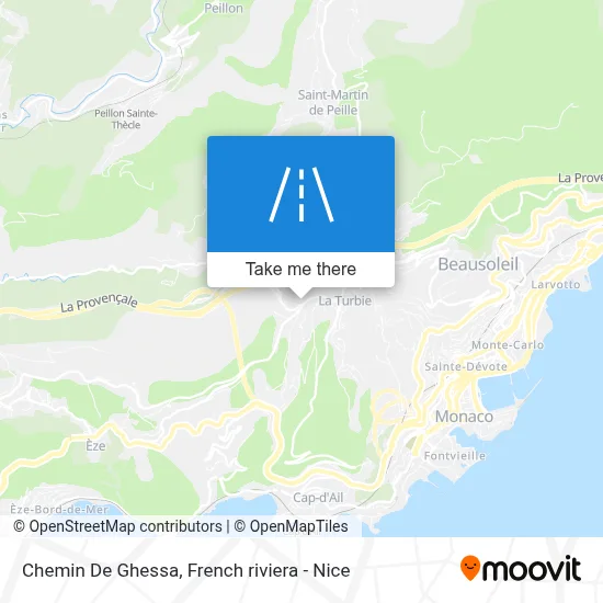 Chemin De Ghessa map