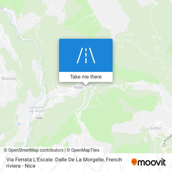 Via Ferrata L'Escale: Dalle De La Morgelle map