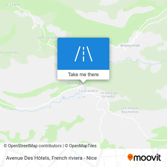 Avenue Des Hôtels map