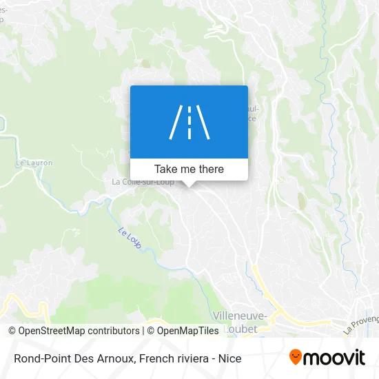 Rond-Point Des Arnoux map
