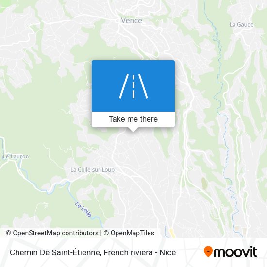 Chemin De Saint-Étienne map