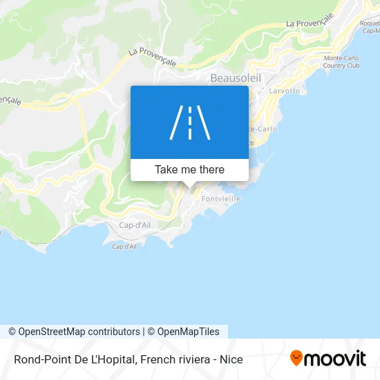 Rond-Point De L'Hopital map