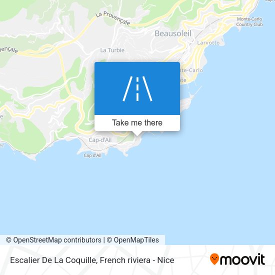 Escalier De La Coquille map