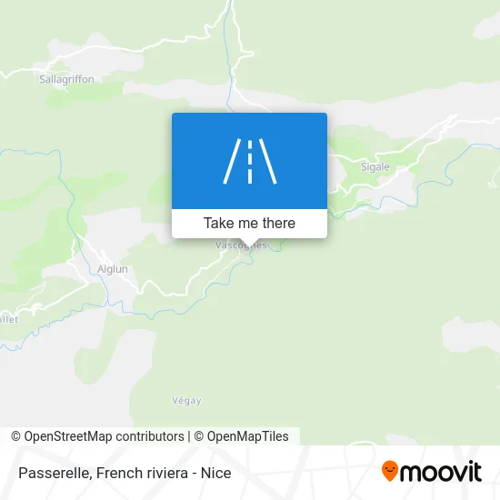 Passerelle map