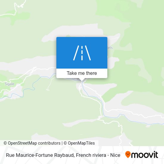 Rue Maurice-Fortune Raybaud map