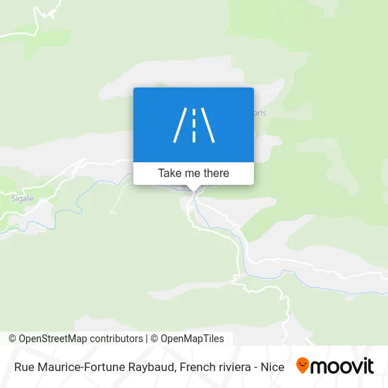 Rue Maurice-Fortune Raybaud map