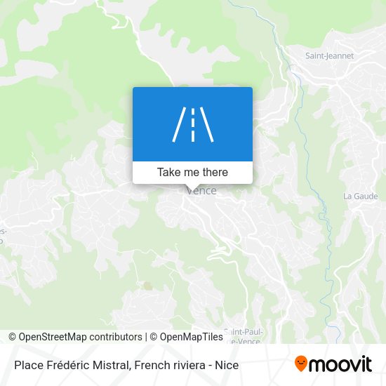 Place Frédéric Mistral map