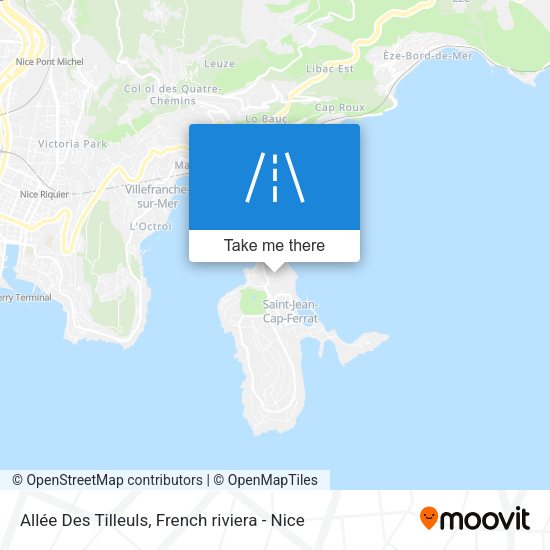 Allée Des Tilleuls map