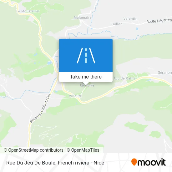 Rue Du Jeu De Boule map