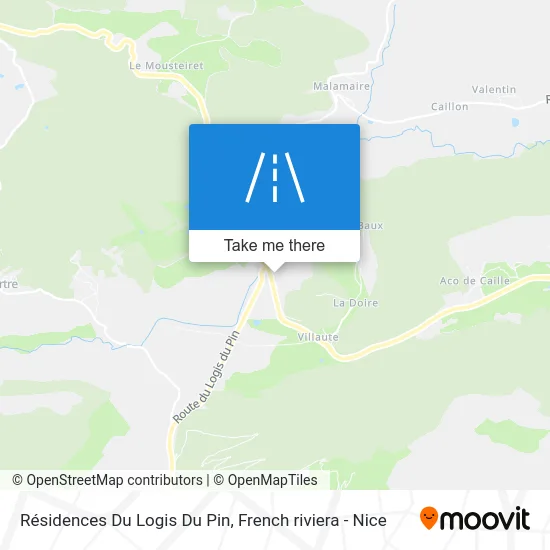 Résidences Du Logis Du Pin map