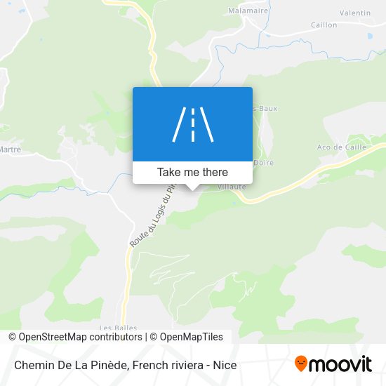 Chemin De La Pinède map