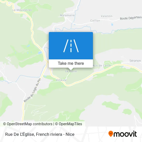 Rue De L'Église map