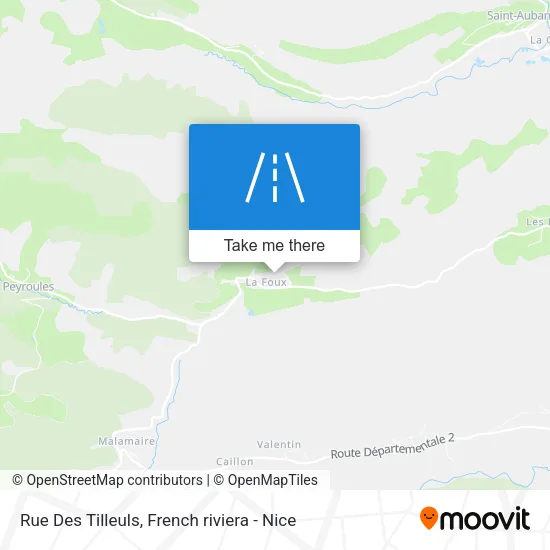 Rue Des Tilleuls map
