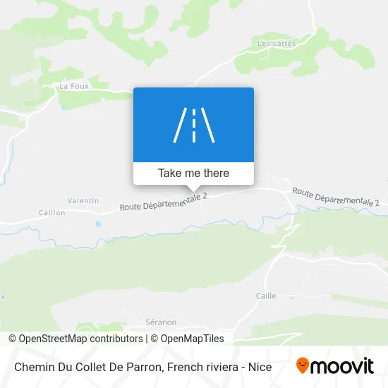 Chemin Du Collet De Parron map