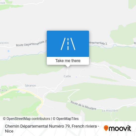 Chemin Départemental Numéro 79 map