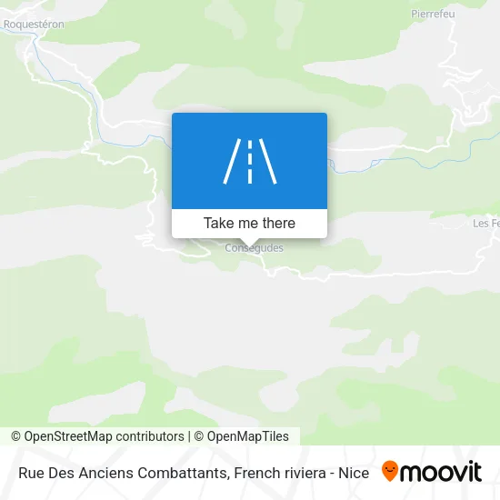Rue Des Anciens Combattants map