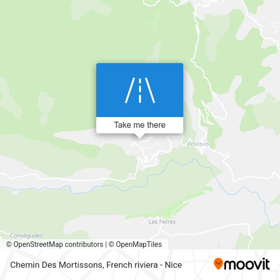 Chemin Des Mortissons map