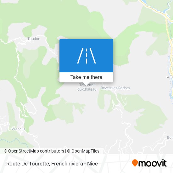 Route De Tourette map