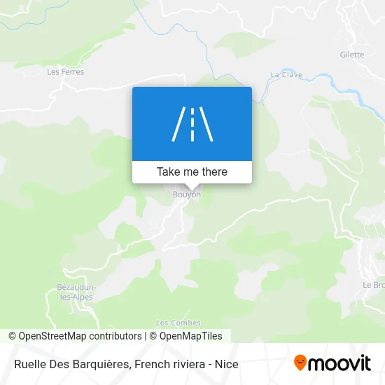 Ruelle Des Barquières map