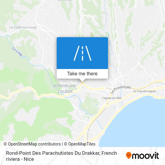 Rond-Point Des Parachutistes Du Drakkar map