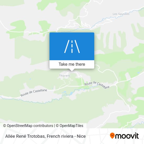 Allée René Trotobas map