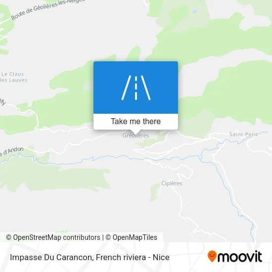 Impasse Du Carancon map