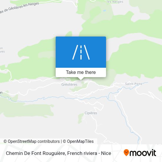 Chemin De Font Rouguière map
