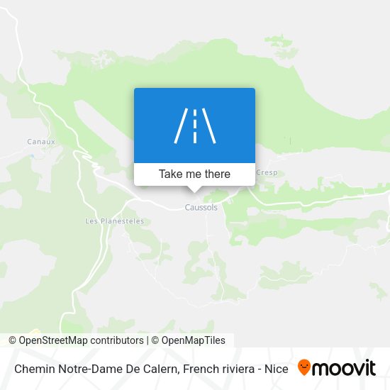 Chemin Notre-Dame De Calern map