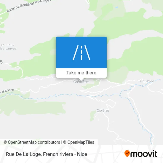 Rue De La Loge map