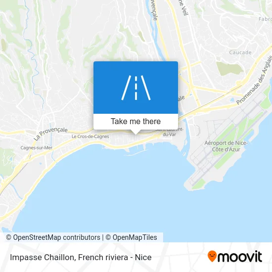 Impasse Chaillon map