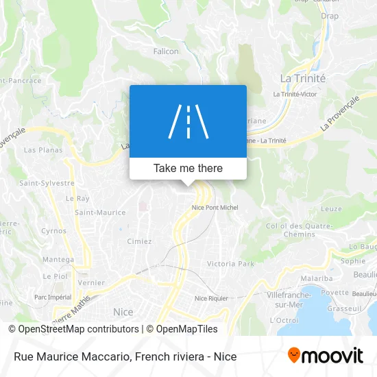 Rue Maurice Maccario map