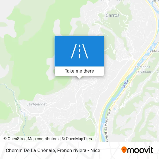 Chemin De La Chênaie map