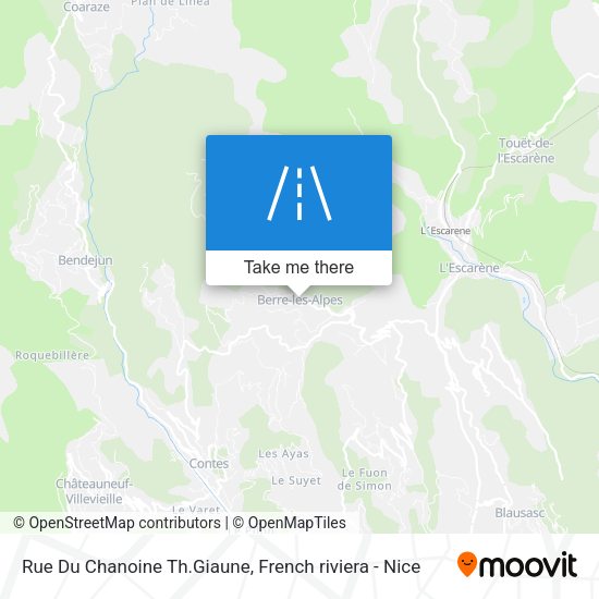 Rue Du Chanoine Th.Giaune map