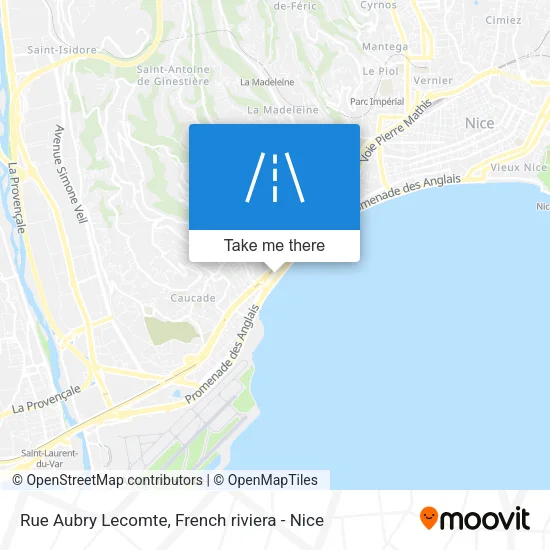 Rue Aubry Lecomte map