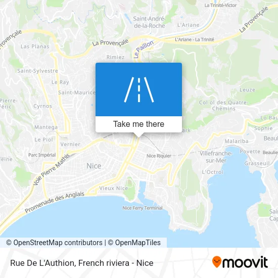 Rue De L'Authion map