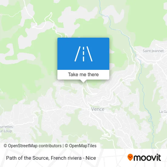 Chemin De La Source map