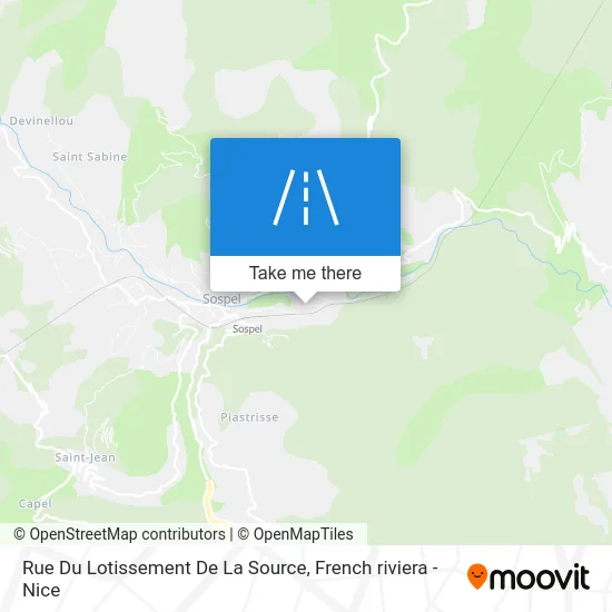 Rue Du Lotissement De La Source map