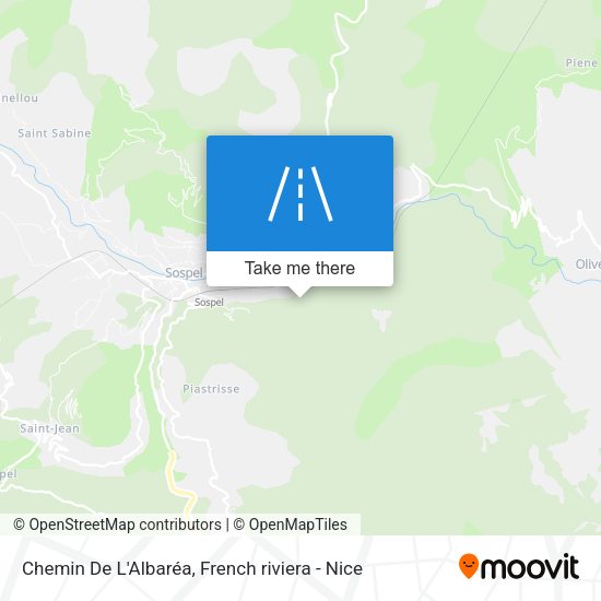 Chemin De L'Albaréa map