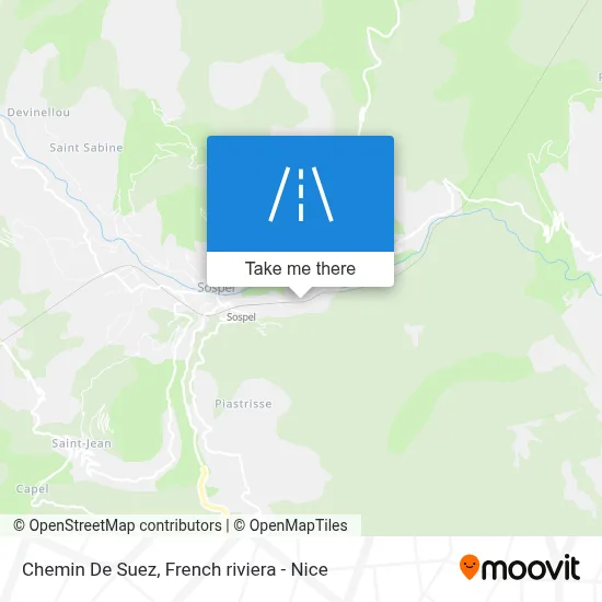 Chemin De Suez map