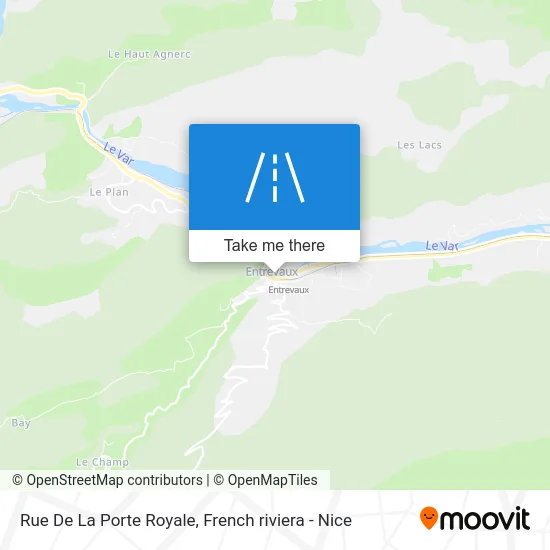 Rue De La Porte Royale map