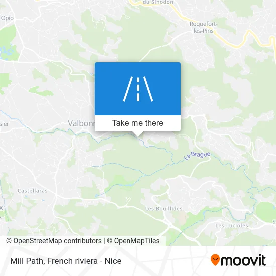 Chemin Du Moulin map