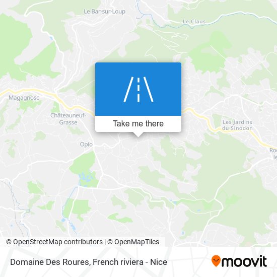 Domaine Des Roures map