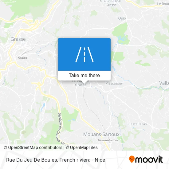 Rue Du Jeu De Boules map