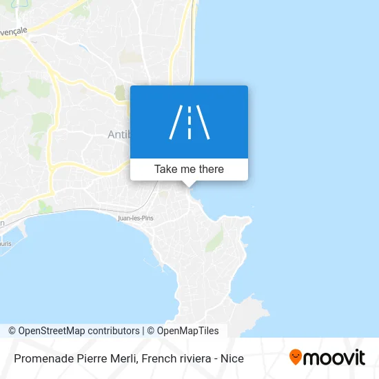 Promenade Pierre Merli map