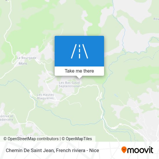 Chemin De Saint Jean map