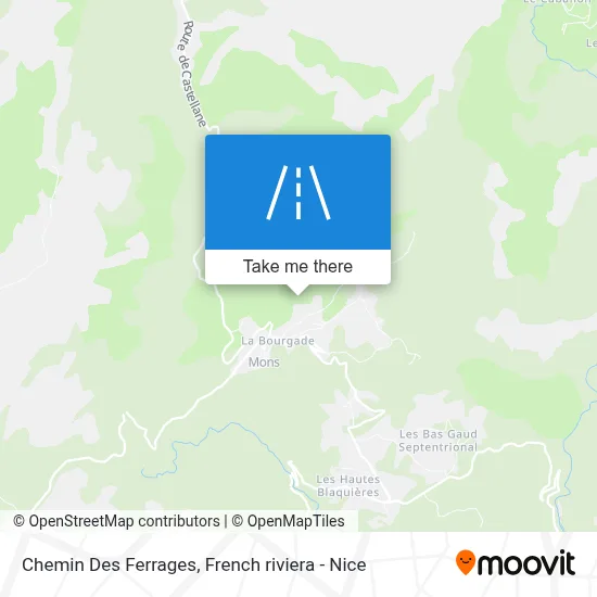 Chemin Des Ferrages map